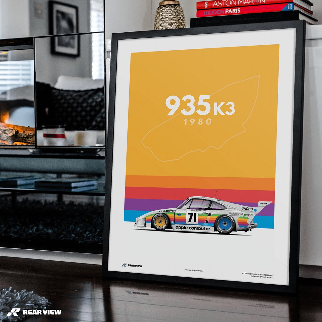 Das Apfelauto - 935K Kunstdruck