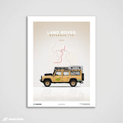 Sand Glow Beast - Land Rover Kunstdruck