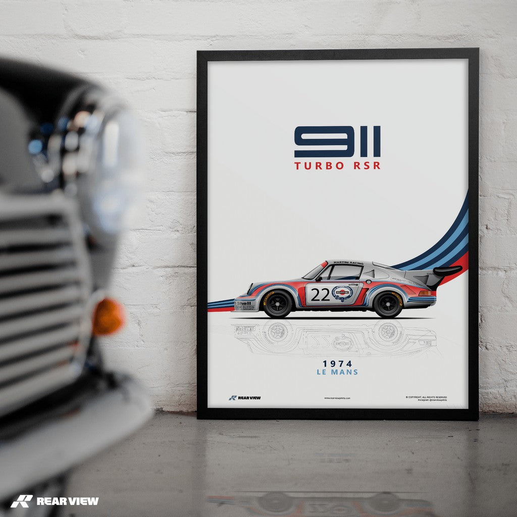Turbo Era - 911 Turbo Kunstdruck