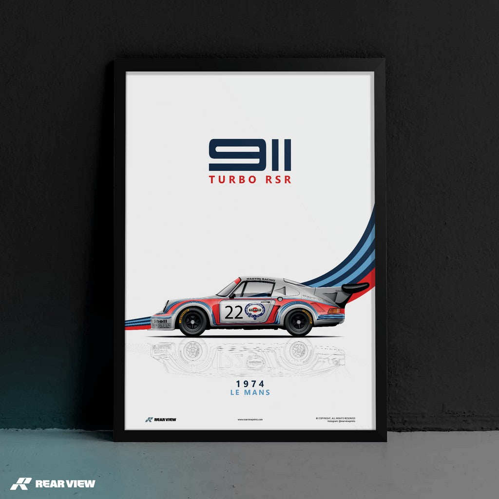 Turbo Era - 911 Turbo Kunstdruck