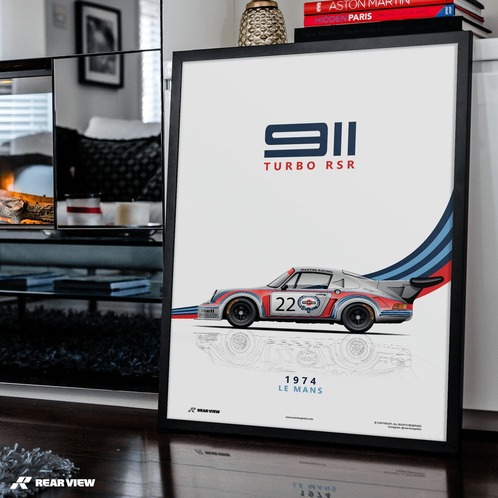 Turbo Era - 911 Turbo Kunstdruck