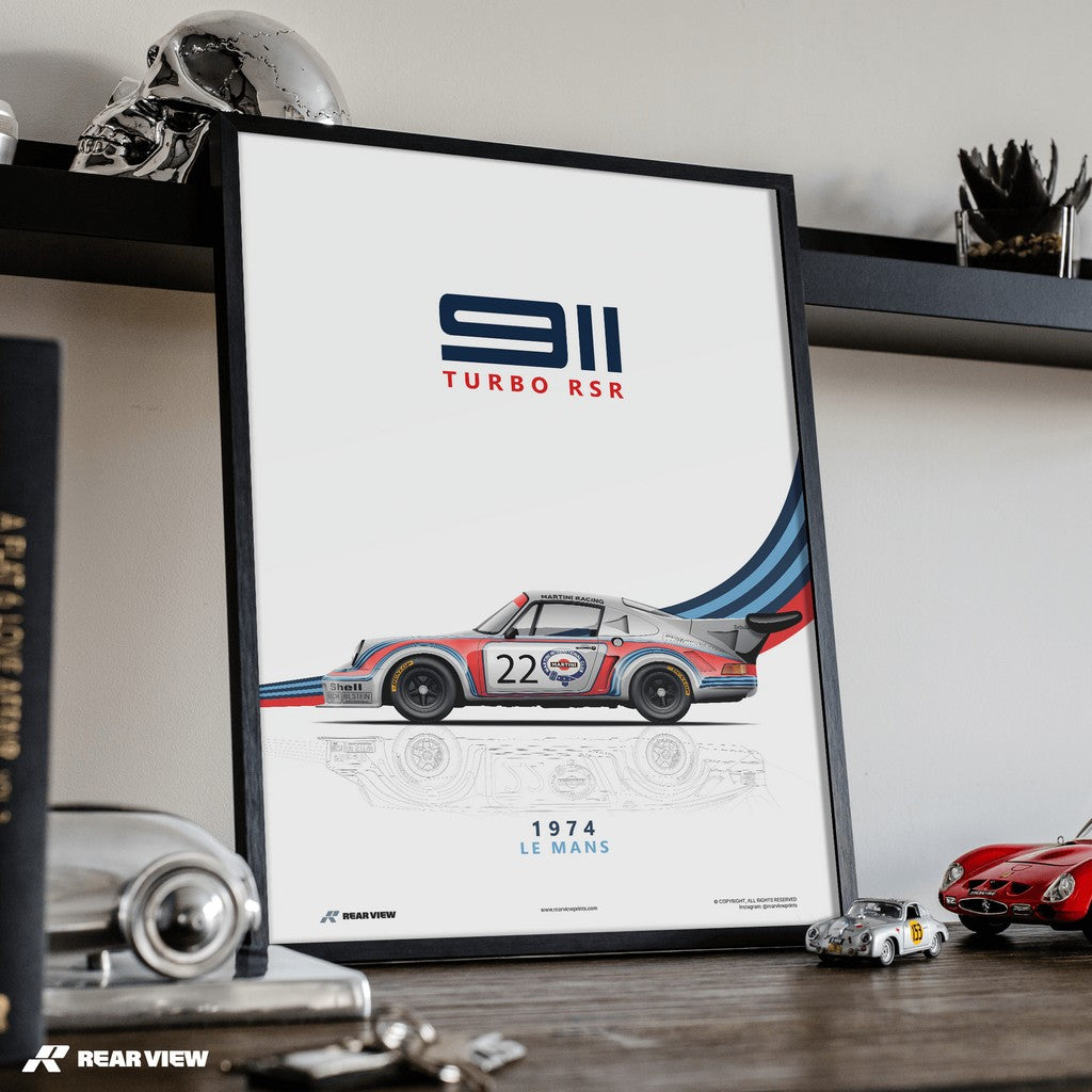 Turbo Era - 911 Turbo Kunstdruck