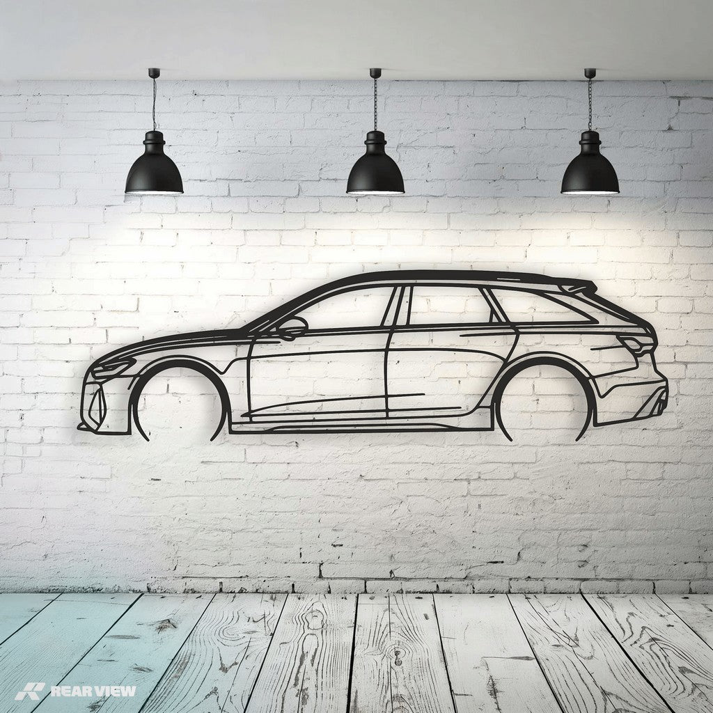 Power Estate – RS6 Metal Wall Art