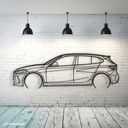 Street Charge – 135i F40 Metal Wall Art