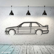 Box Flair – E30 M3 Metal Wall Art