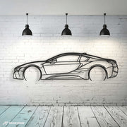 Future Line – i8 Metal Wall Art