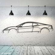 Red Velocity - 360 Modena Metal Wall Art