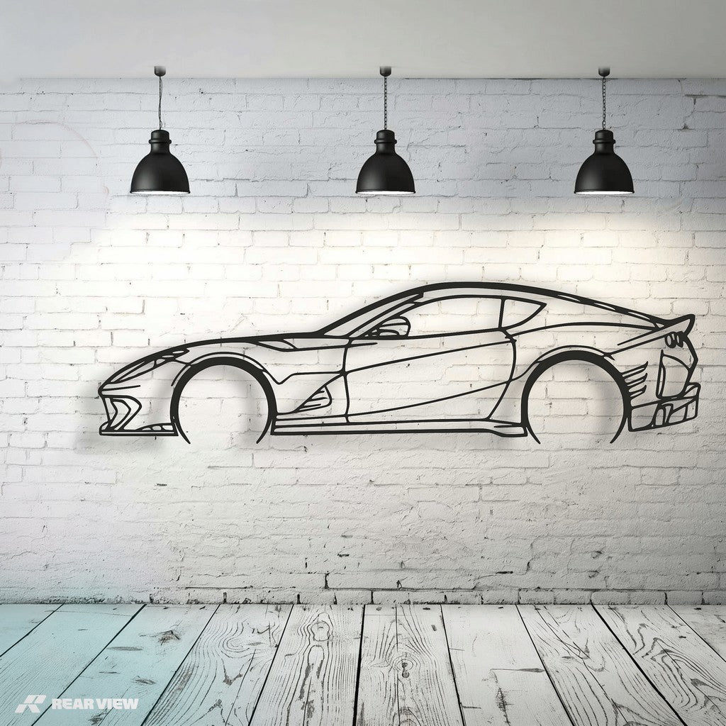 Powerline Grace - 812 F12 Metal Wall Art