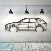 Urban Power - Cayenne Turbo Metal Wall Art