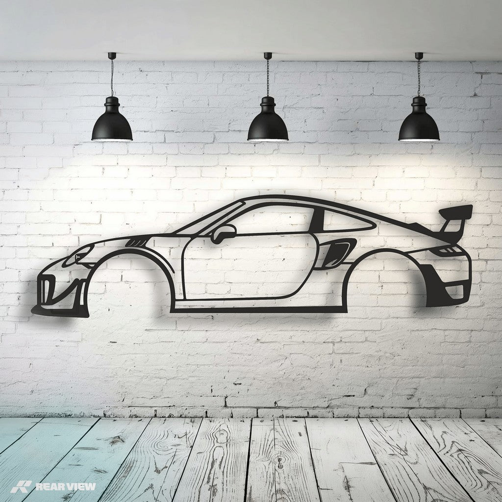 Apex Force – 911 GT2 Metal Wall Art