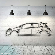 Street Sprint - Corolla GR Metal Wall Art