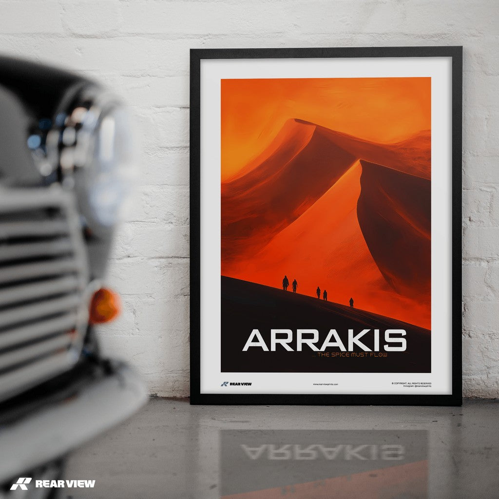 Desert Dunes - Film-Kunstdruck