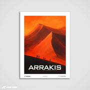 Desert Dunes - Film-Kunstdruck