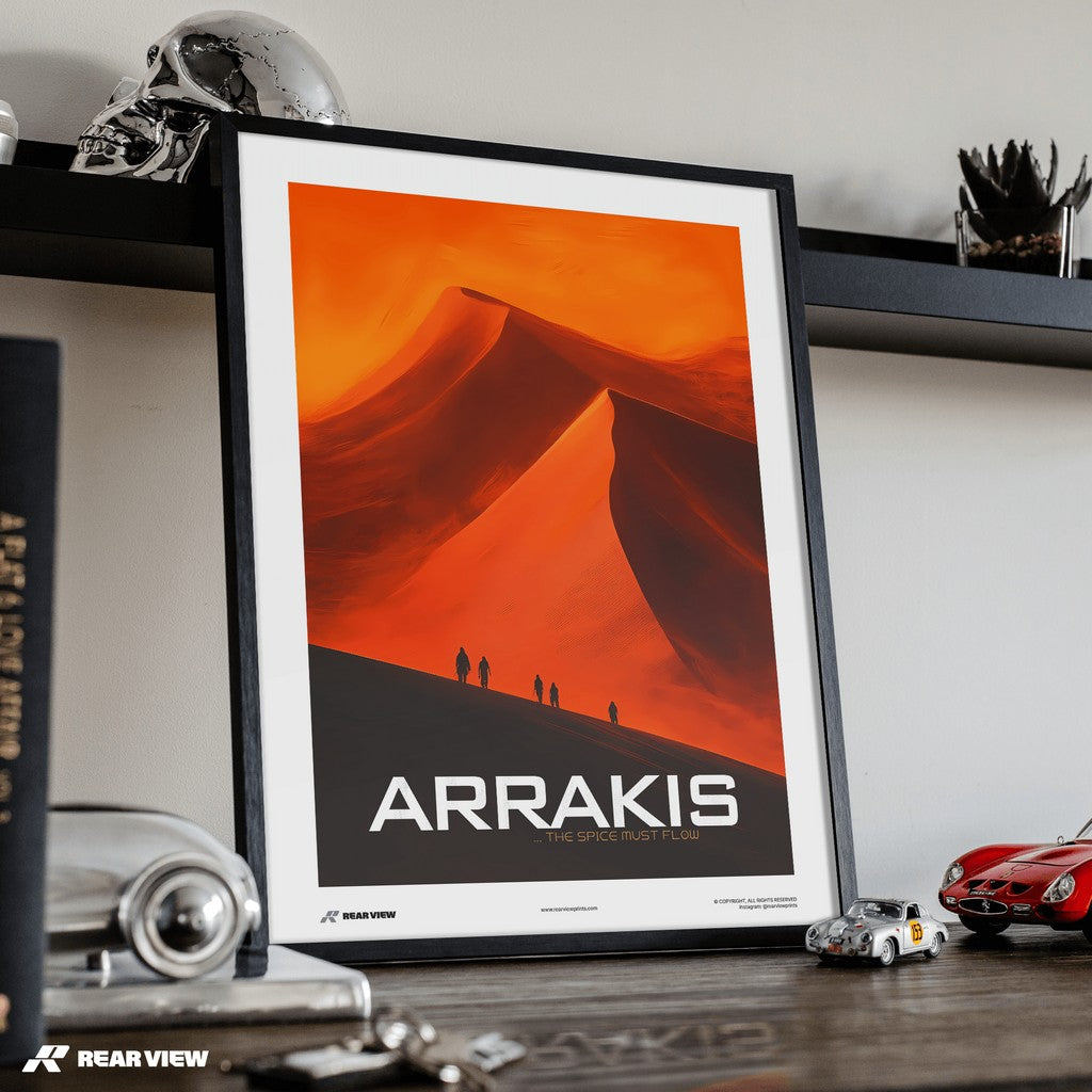 Desert Dunes - Film-Kunstdruck