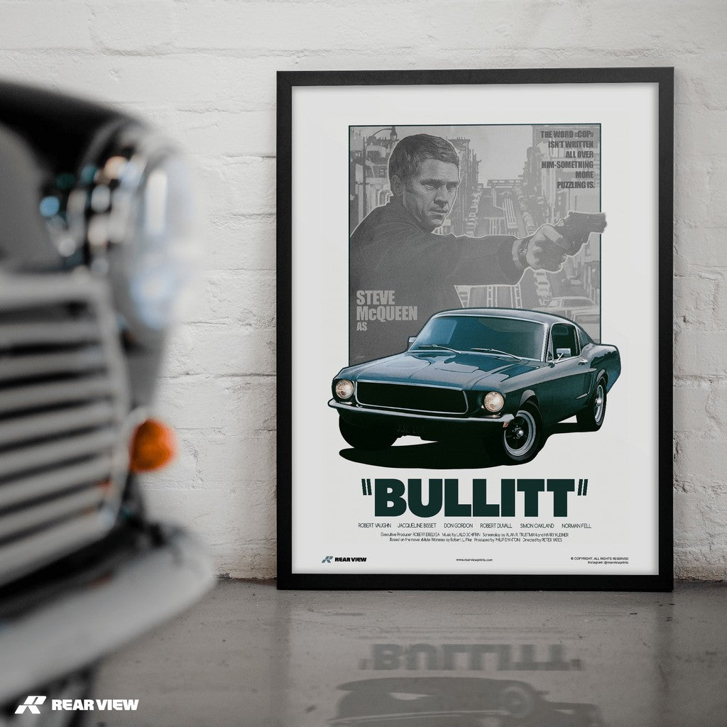 Hollywood Stars - Bullitt Kunstdruck