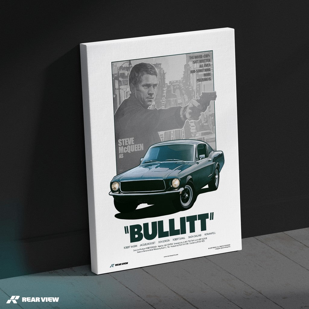 Hollywood Stars - Bullitt Kunstdruck