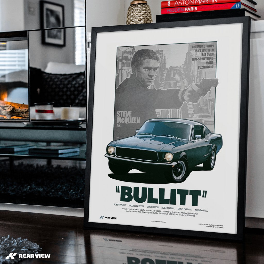 Hollywood Stars - Bullitt Kunstdruck