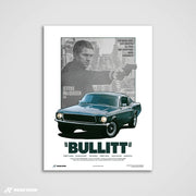 Hollywood Stars - Bullitt Kunstdruck
