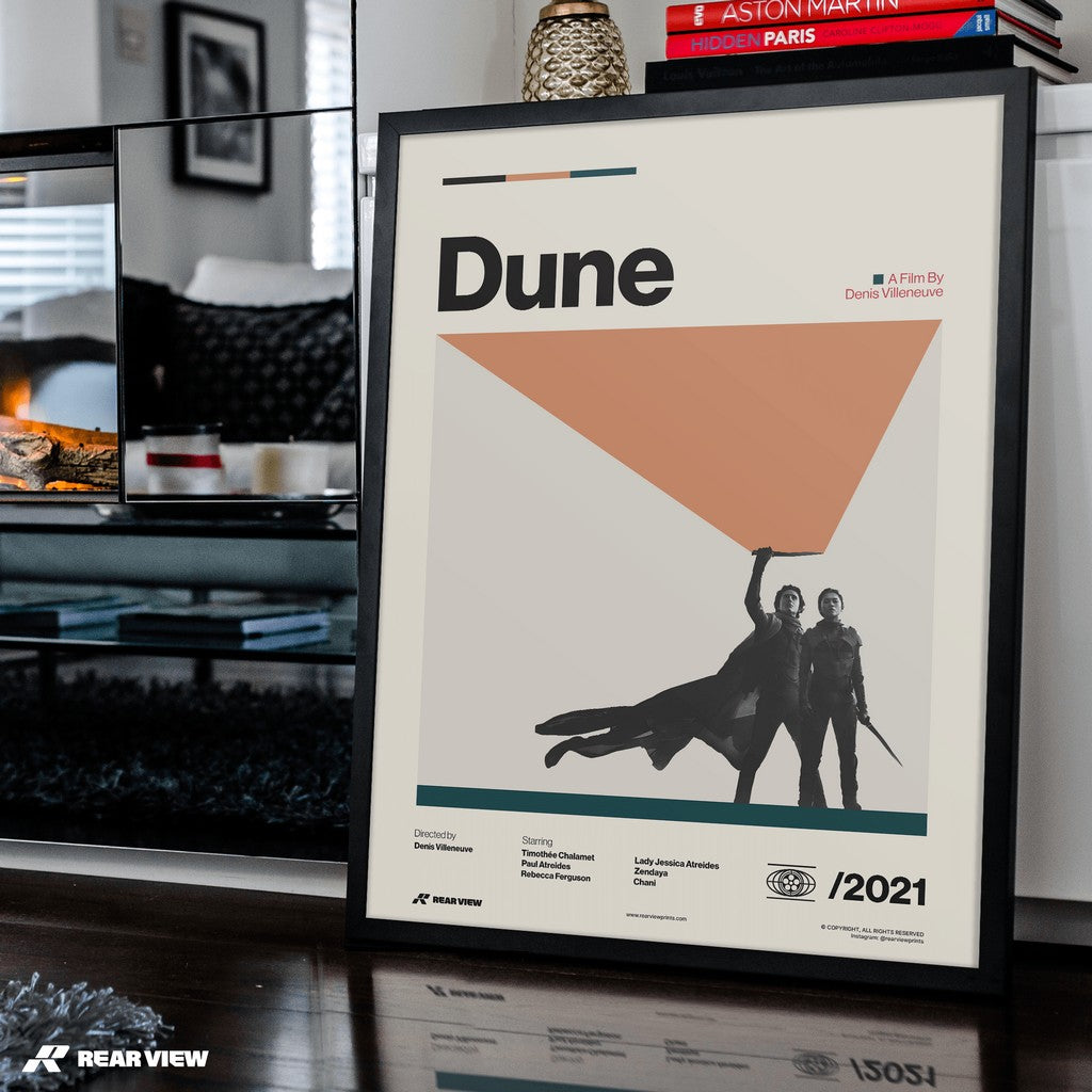 Desert Destiny - Düne Kunstdruck