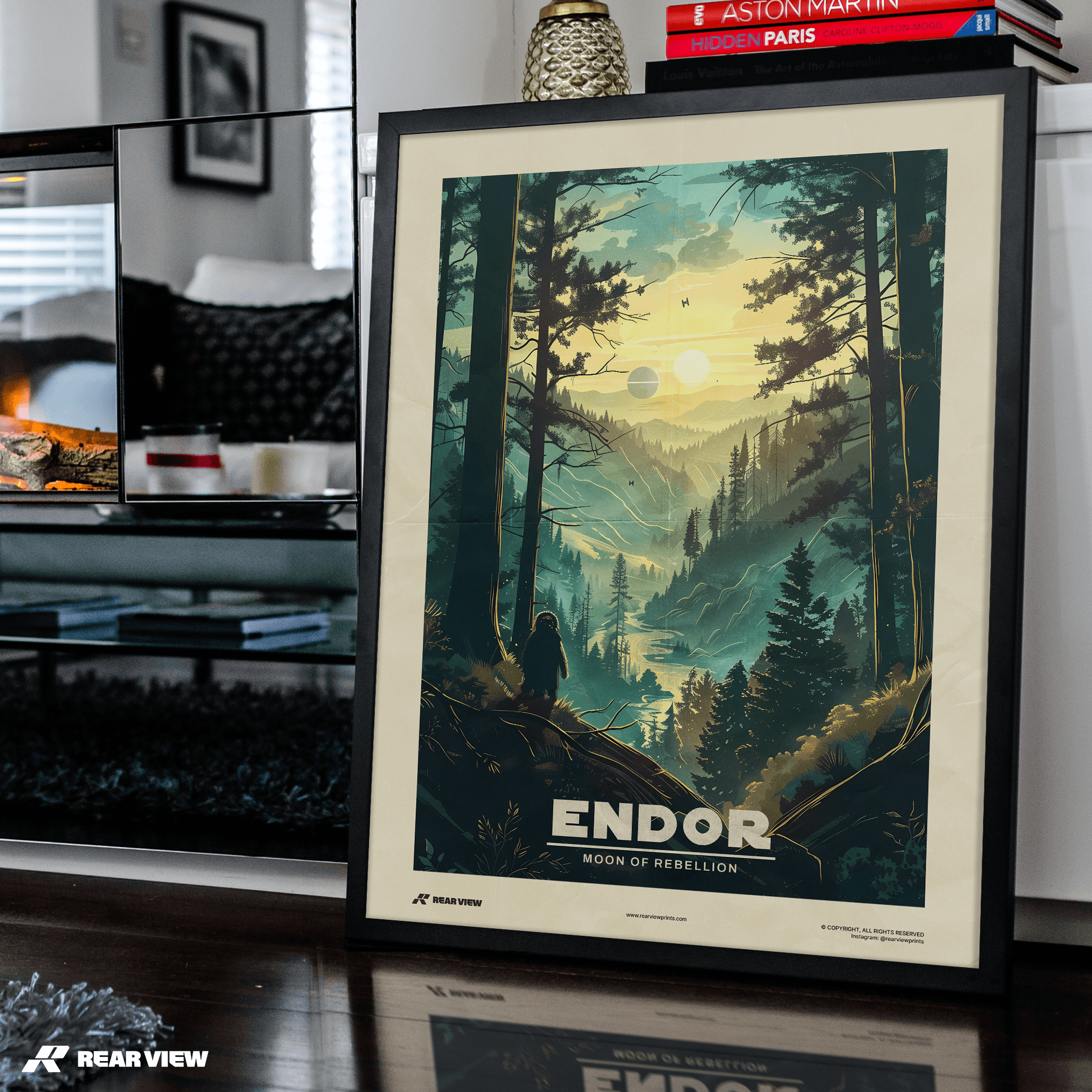 Wo Legenden aufeinanderprallen - Filmkunstdruck