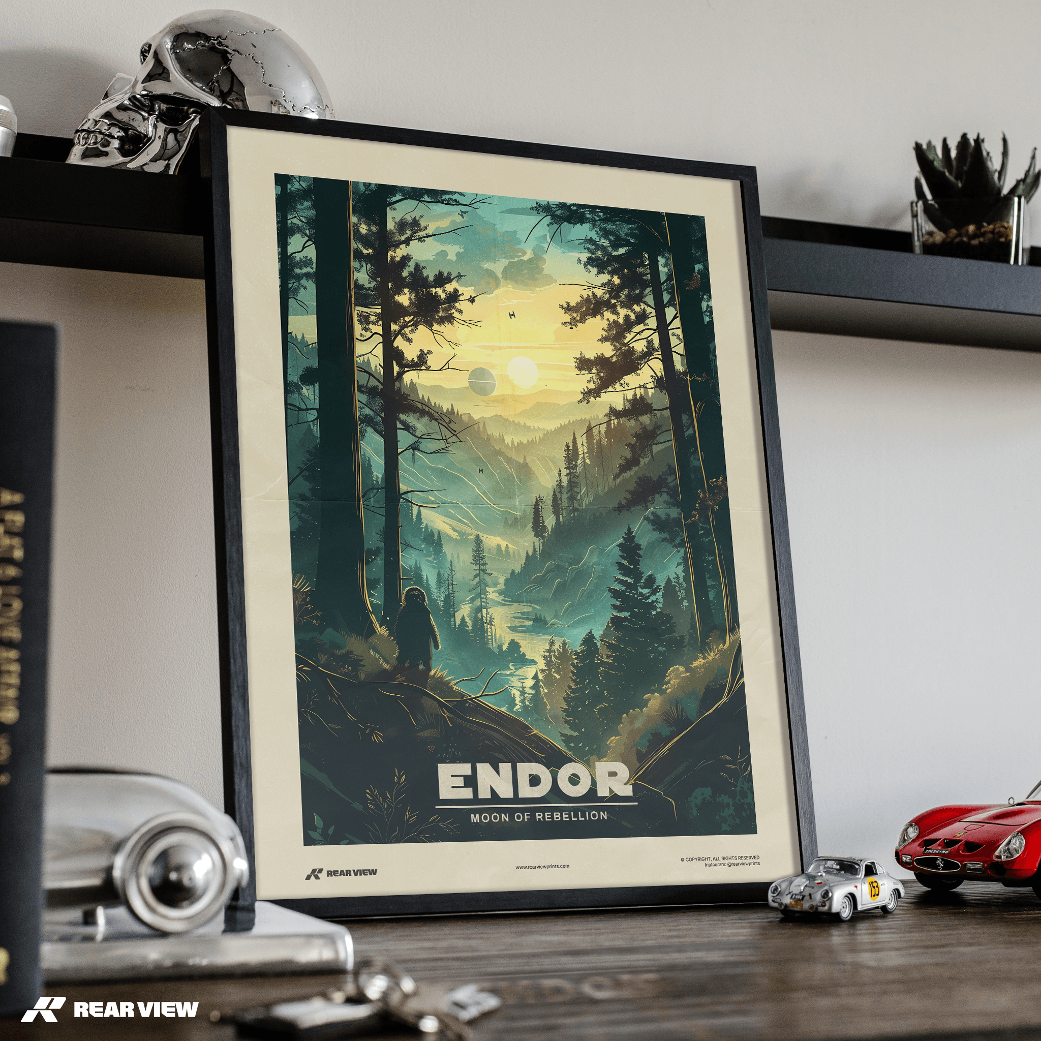 Wo Legenden aufeinanderprallen - Filmkunstdruck