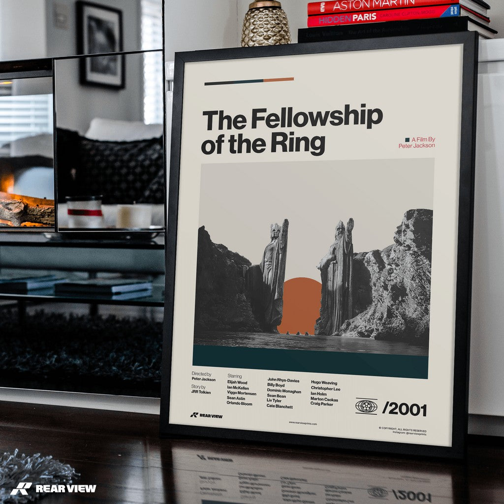 Epische Reise - Die Gefährten des Rings Kunstdruck