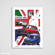 Eine Mini-EU-Affäre - The Italian Job Kunstdruck