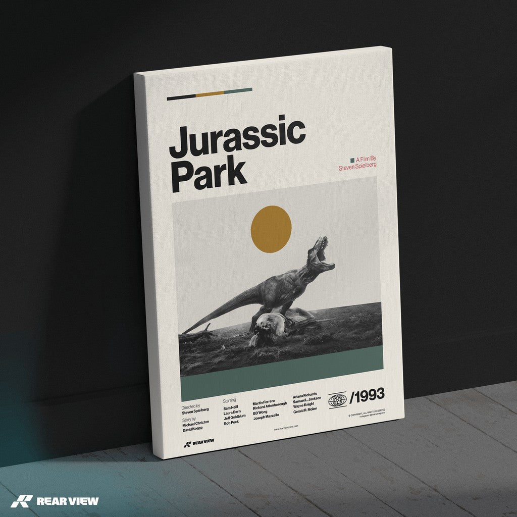 Prähistorische Macht - Jurassic Park Kunstdruck