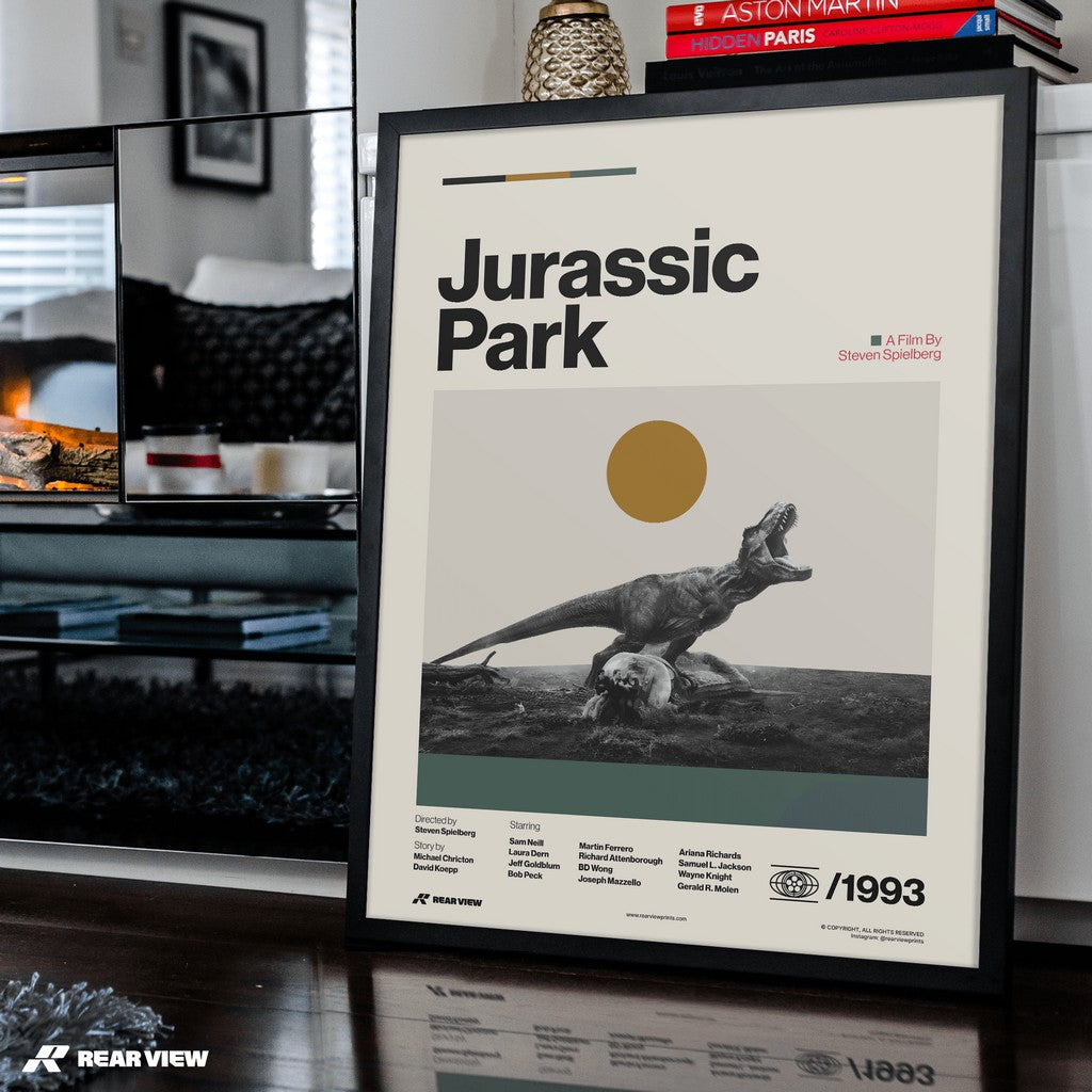 Prähistorische Macht - Jurassic Park Kunstdruck
