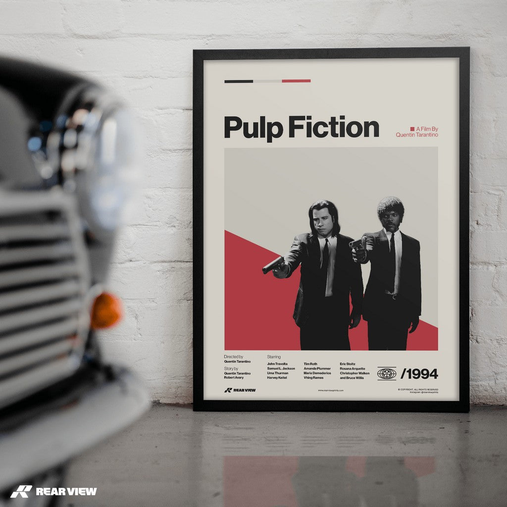 Loaded Dialogue - Pulp Fiction Kunstdruck