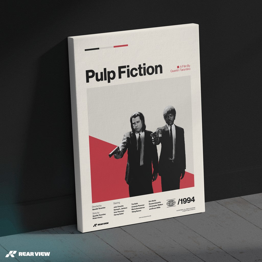 Loaded Dialogue - Pulp Fiction Kunstdruck