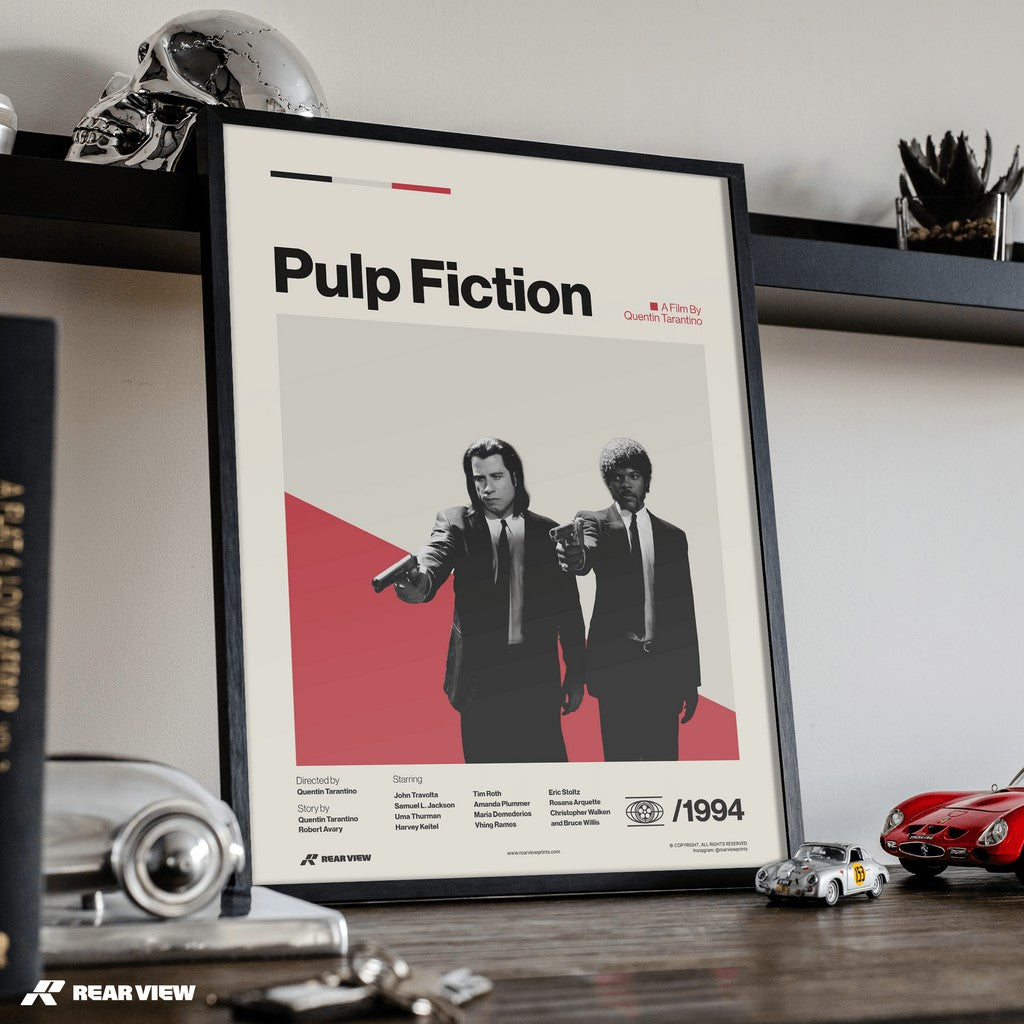 Loaded Dialogue - Pulp Fiction Kunstdruck