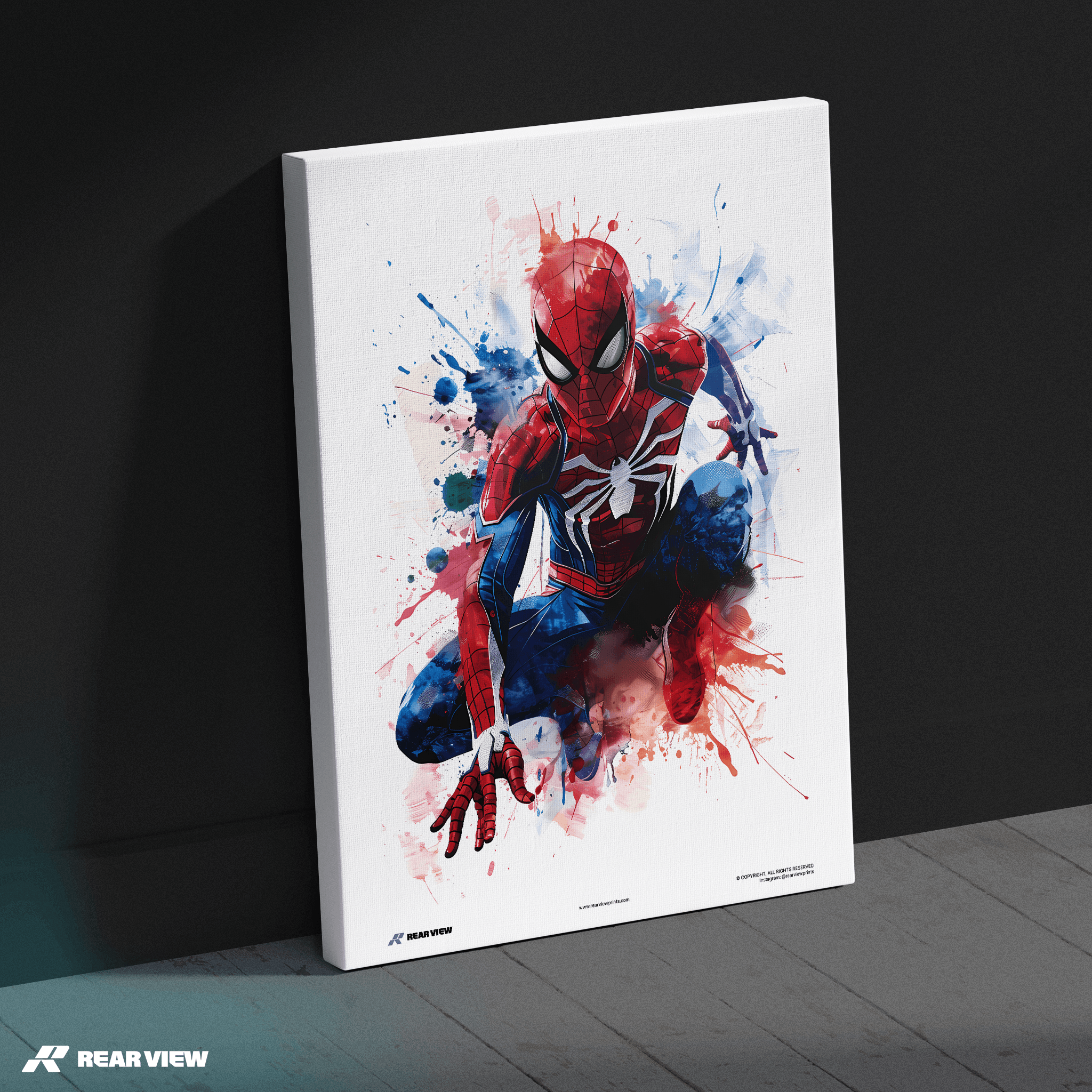 Swinging Through the City - Filmkunstdruck