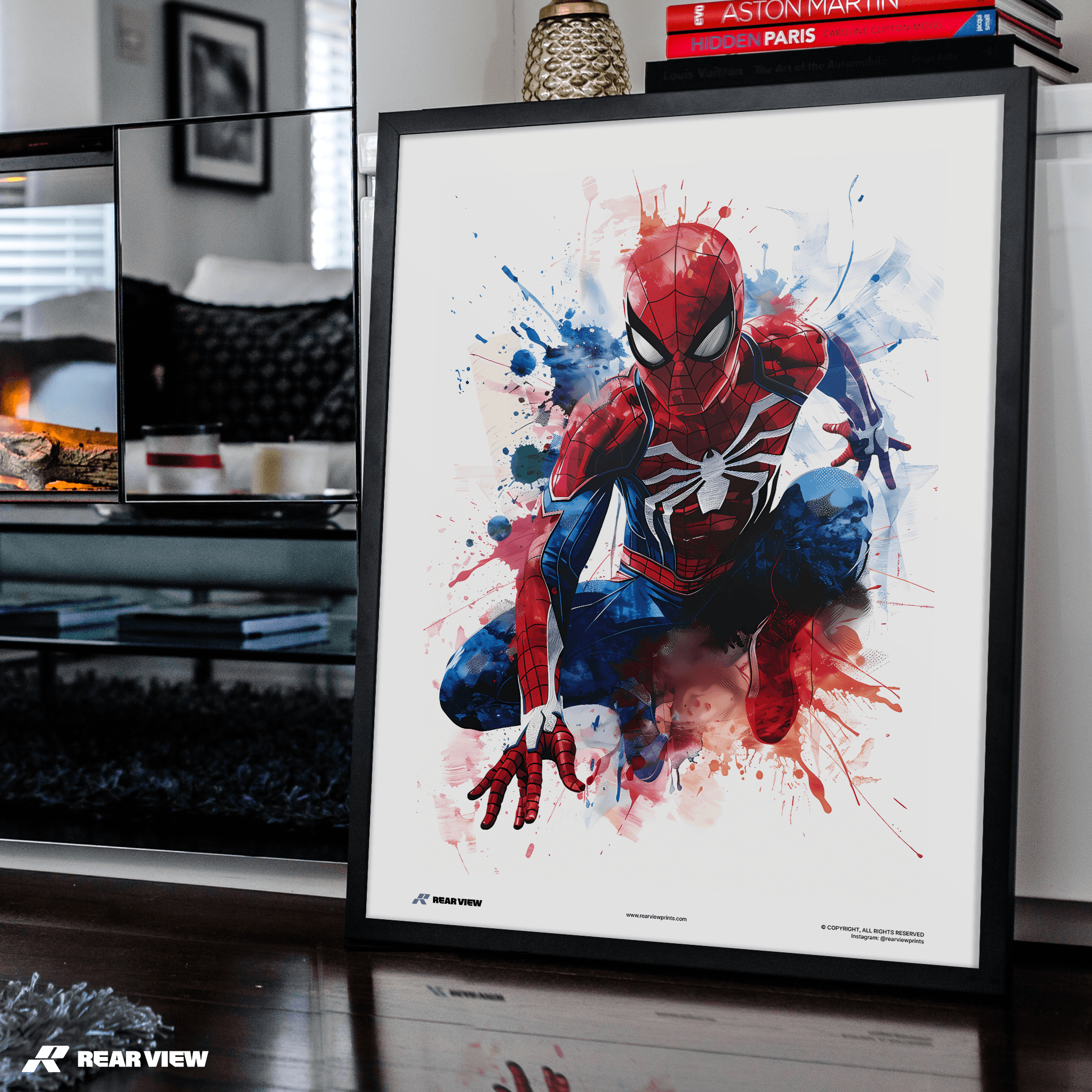 Swinging Through the City - Filmkunstdruck