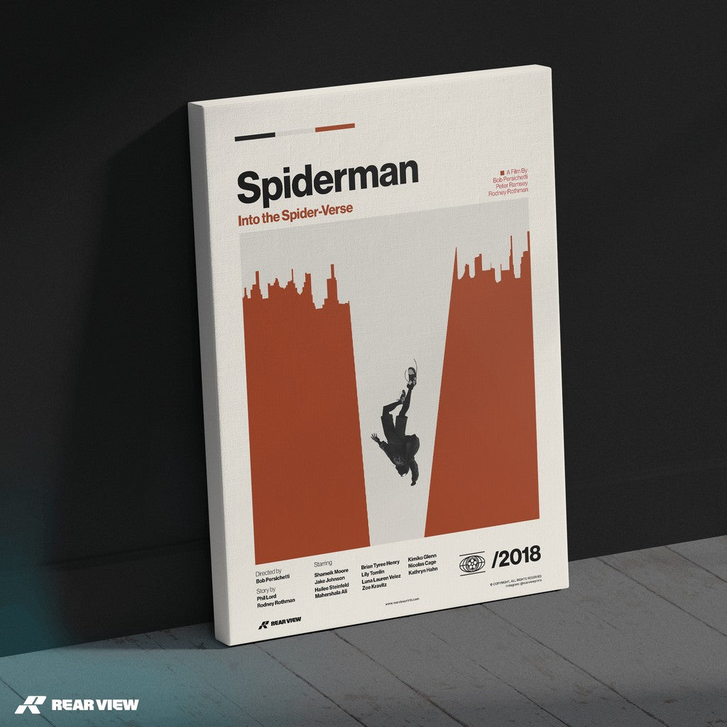 Sprung des Glaubens - Spider-Verse Kunstdruck