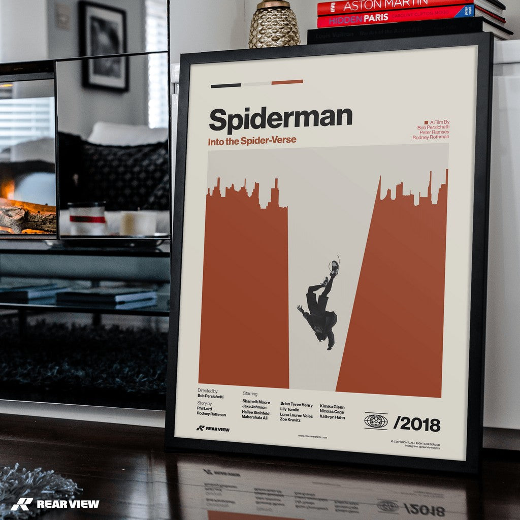 Sprung des Glaubens - Spider-Verse Kunstdruck