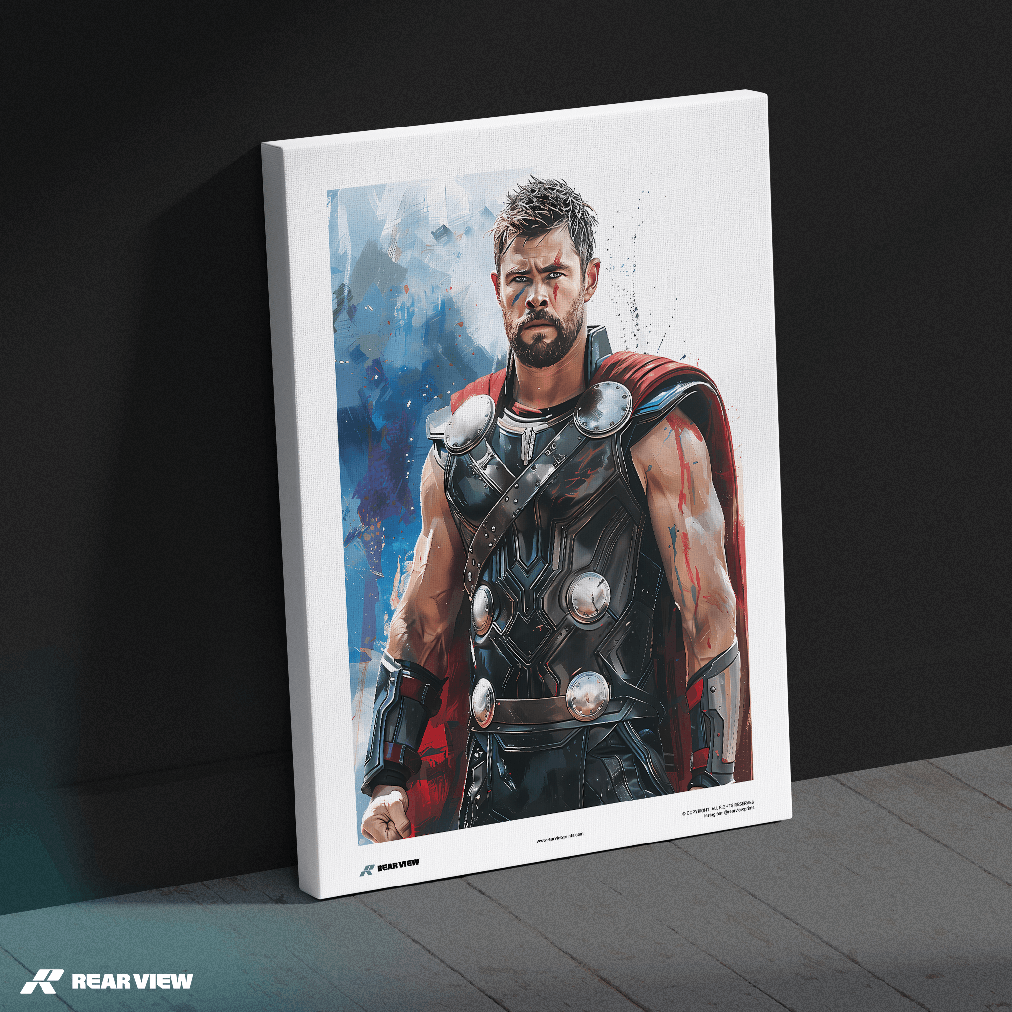 The Mighty Avenger - Film-Kunstdruck