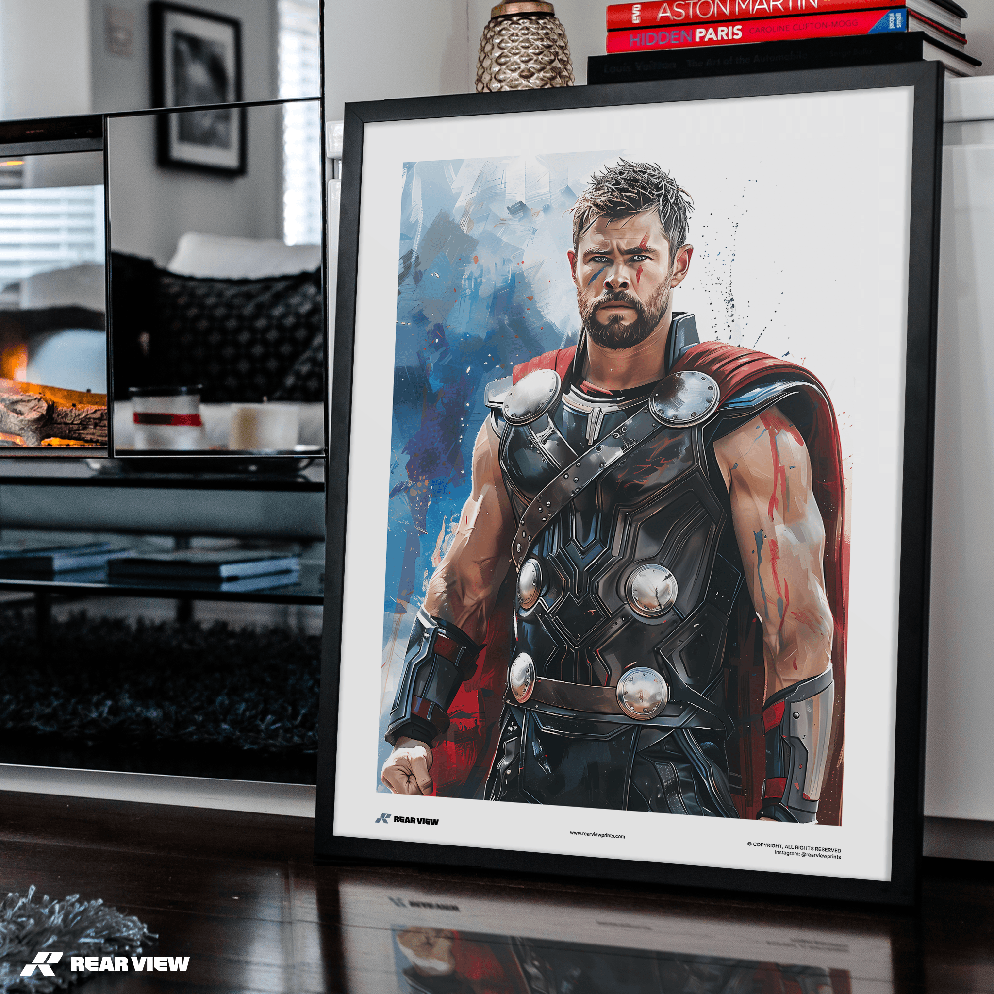 The Mighty Avenger - Film-Kunstdruck