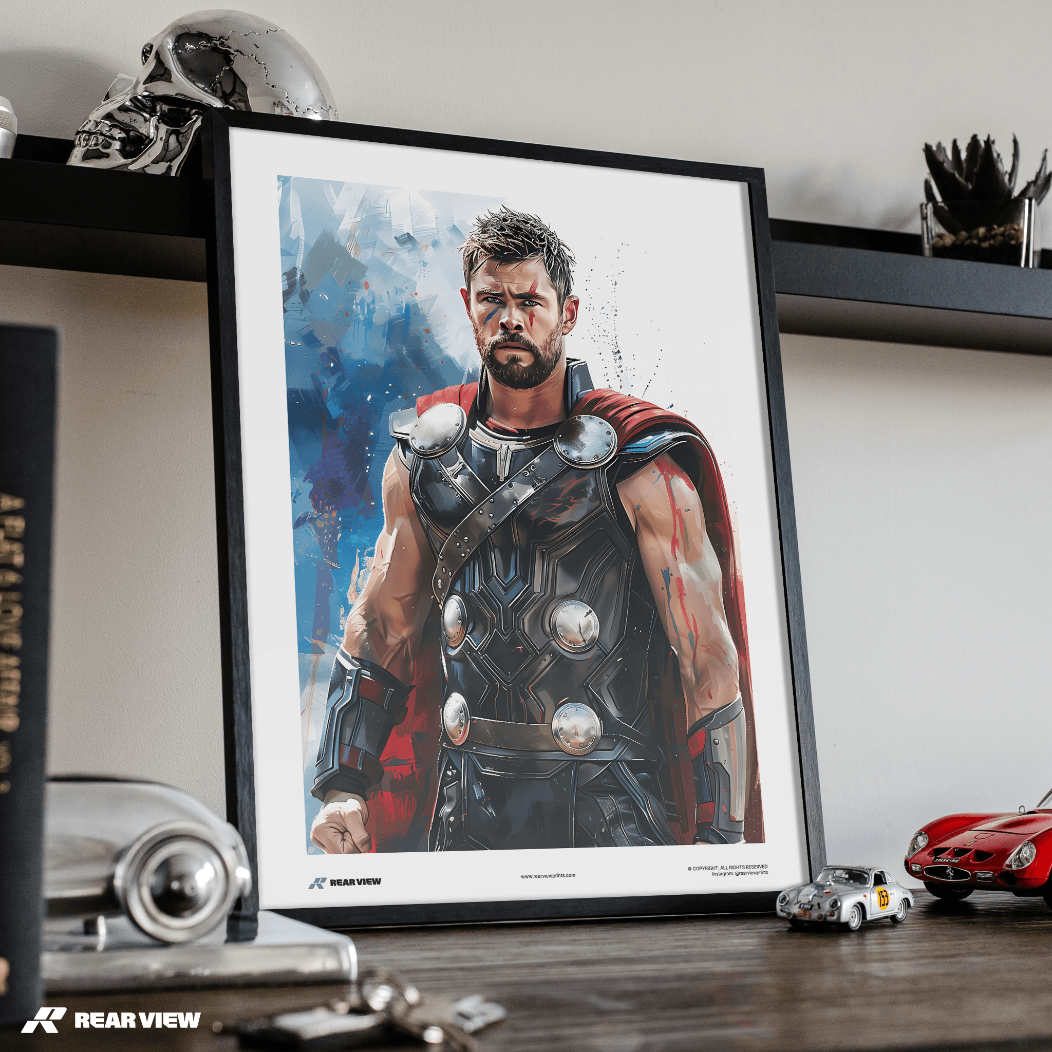 The Mighty Avenger - Film-Kunstdruck
