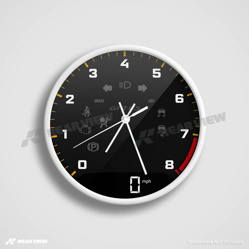 GT2RS Schwarz - Leichte Zifferblatt-Edition