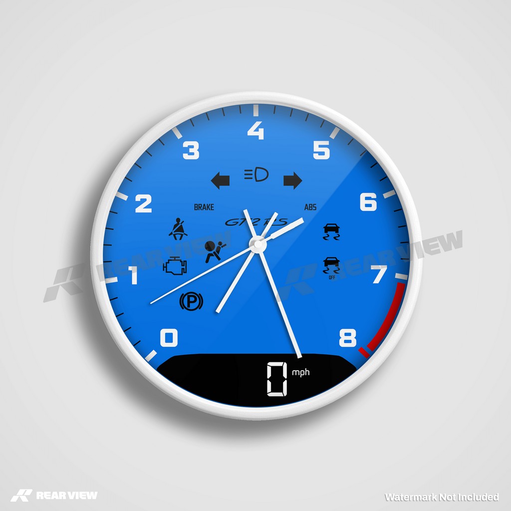 GT2RS Blau - Leichte Zifferblatt-Edition