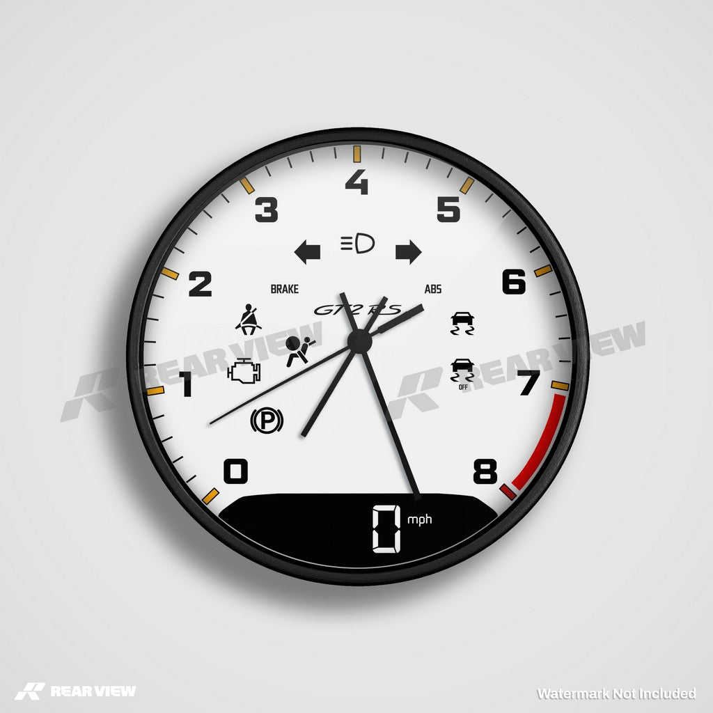 GT2RS Weiß - Leichte Zifferblatt-Edition