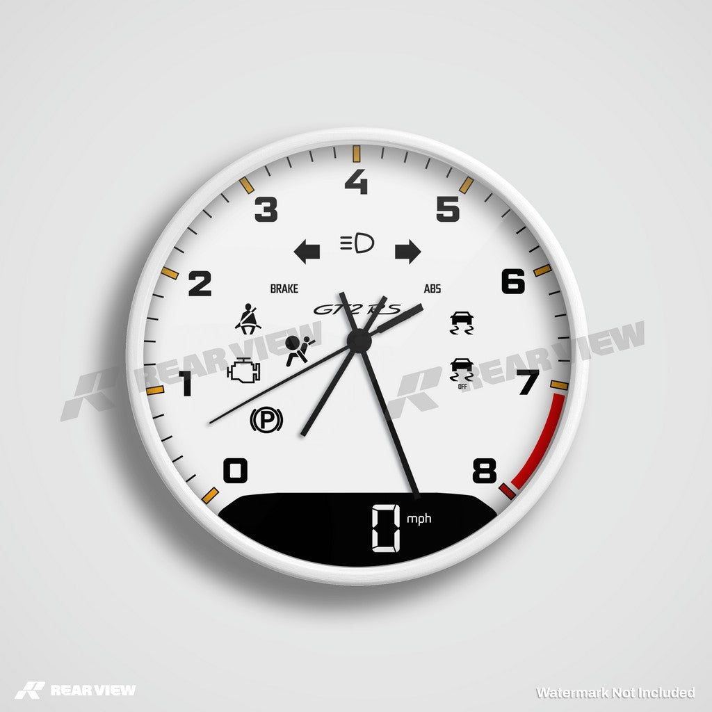 GT2RS Weiß - Leichte Zifferblatt-Edition