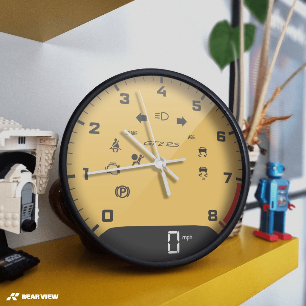 GT2RS Gelb - Leichte Zifferblatt-Edition