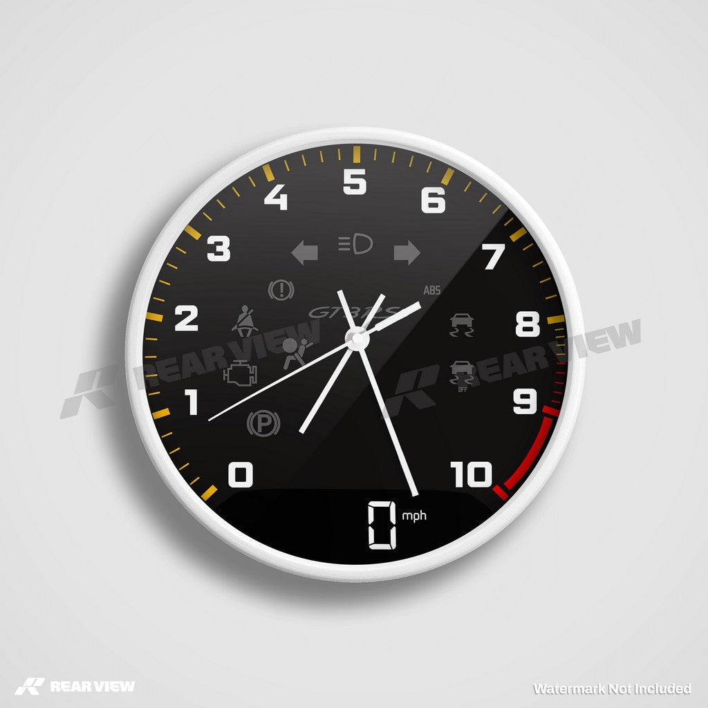 GT3RS Schwarz - Leichte Zifferblatt-Edition