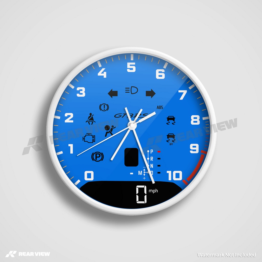 GT3RS Automatik Blau - Leichte Zifferblatt Edition