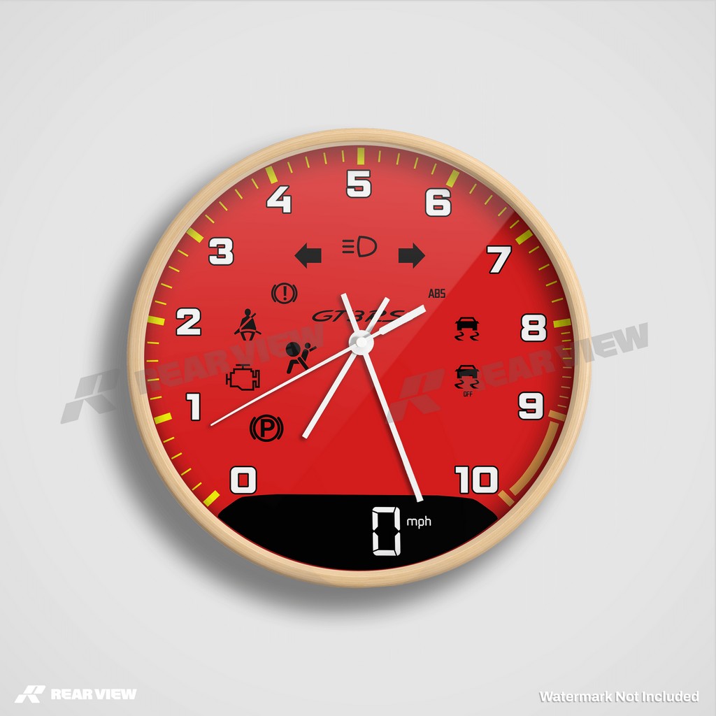 GT3RS Rot - Leichte Zifferblatt-Edition