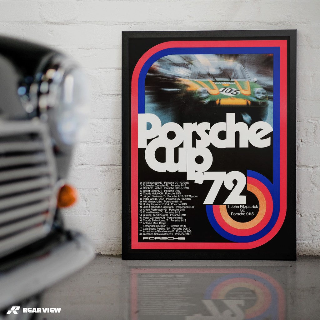 Deutscher Autopokal 1972 - Vintage Race Poster