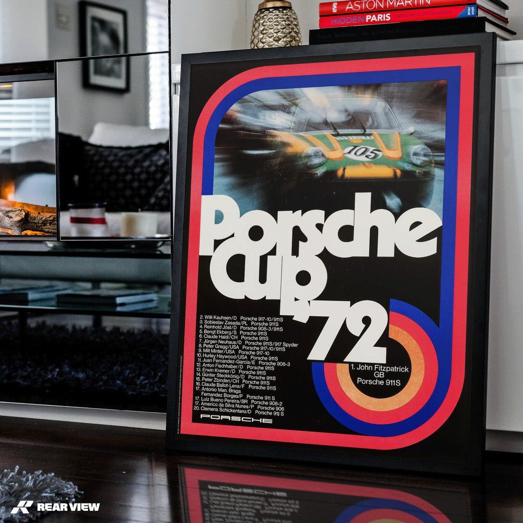 German Car Cup 1972 - Vintage Race Poster