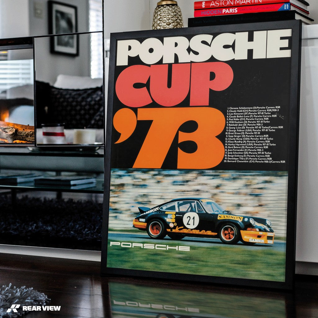 Deutscher Autopokal 1973 - Vintage Race Poster